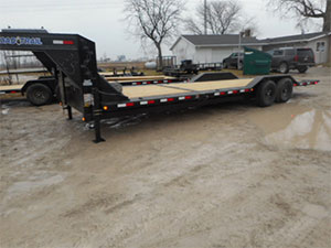 Gooseneck Trailer with Ramp and Door at Badger Trailer in Green Bay and Appleton, WI