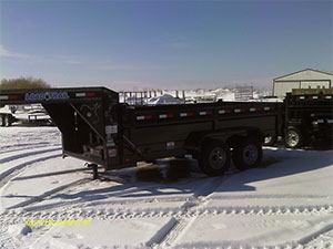 Dump Trailer with Ramp and Door at Badger Trailer in Green Bay and Appleton, WI