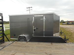 Cargo Trailer with Ramp and Door at Badger Trailer in Green Bay and Appleton, WI